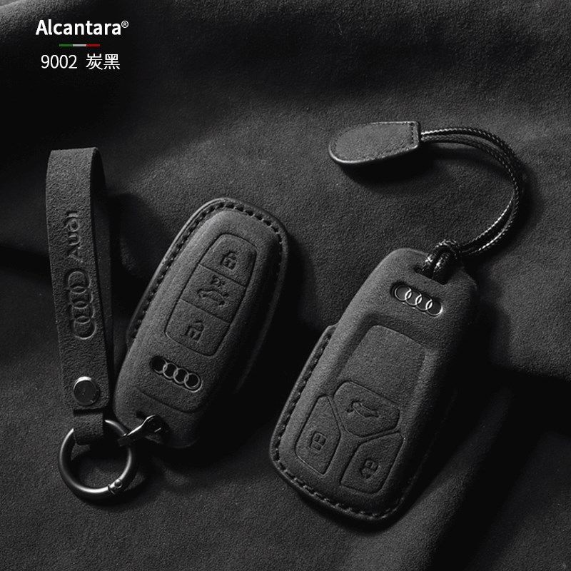 适用奥迪钥匙套A4L A3 Q5L Q7 A6L Q2L Q3 A1 A5  Q8汽车钥匙包扣