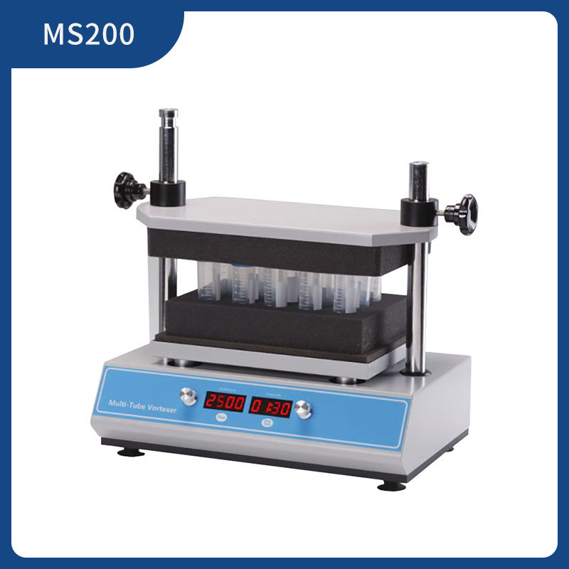 RC实验室MS200微电脑多管涡旋混匀仪涡旋仪涡旋混合器多管振荡器
