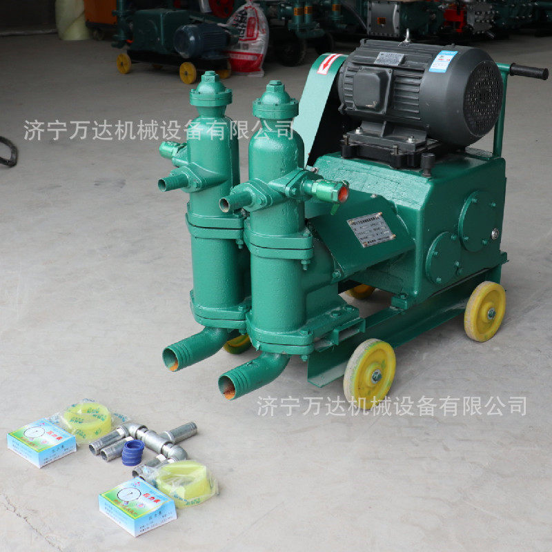 厂销支护隧道用注浆泵UB-6灰浆注浆机双缸活塞注浆机小型注浆机