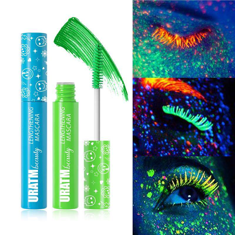 6 Pcs Fluorescent Color Mascara 6 色圣诞荧光睫毛膏