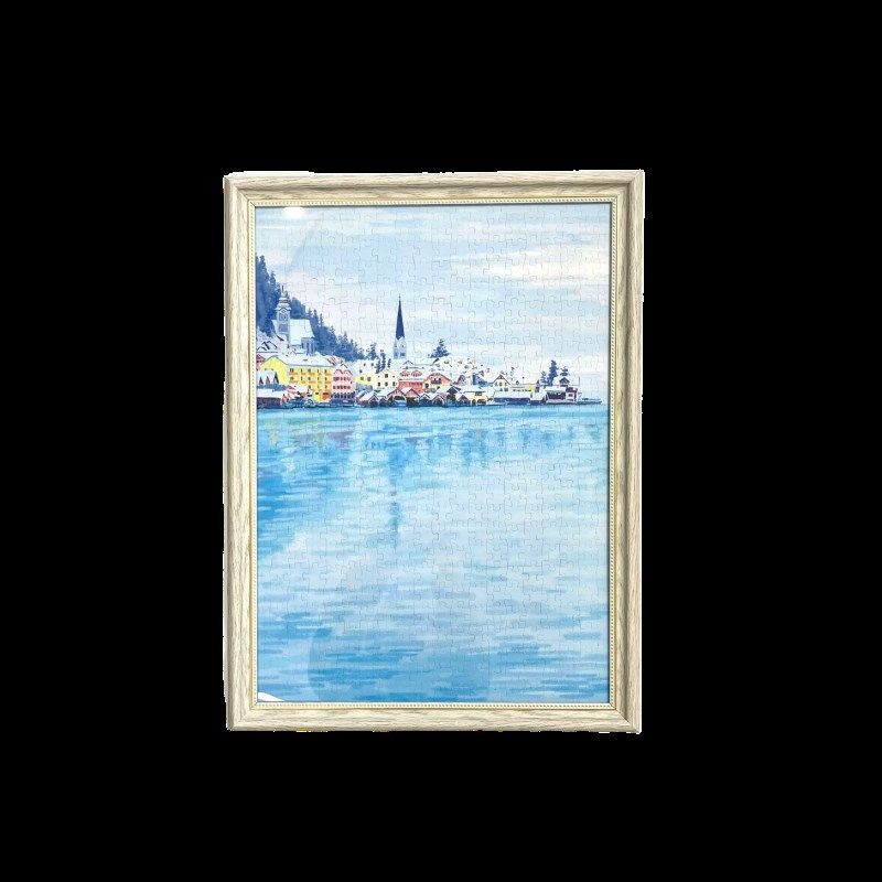 PERMA拼图画框美式复古框架挂墙500片1000片拼图小众装裱装饰相框,家居饰品,相框/画框,淘宝优惠券,粉丝福利购,淘宝优惠卷