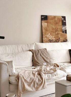 客厅沙的发后适合餐厅挂画新款高端复古中古风中法饭式餐桌EM-277