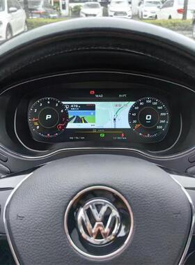 适1用2-18款大众速腾6代JE仪TT全A全液晶表屏仪表盘1843652.3寸球