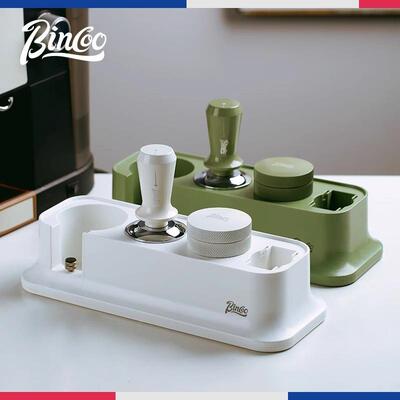 Binco咖压粉锤意式咖o机弹啡力通用51啡/58mm布粉器底座组ZHZ合套