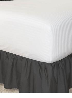 防滑床品美F97H8H8H式松紧裙不带床面白色床罩尘罩防裙边床加厚韩