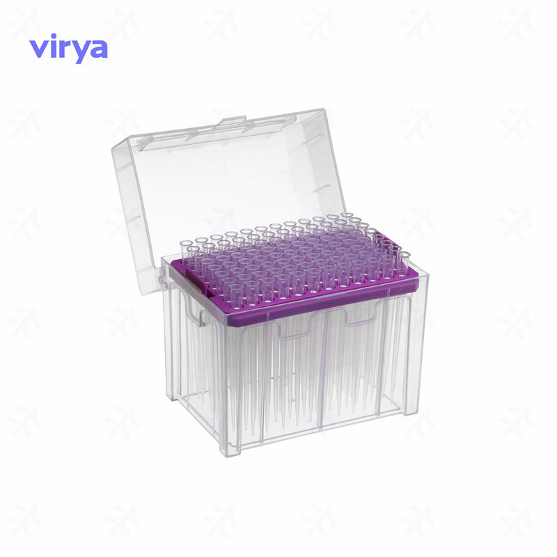 Virya1000μL常规吸头,滤芯低吸附盒装灭菌96/盒50盒/箱3218538