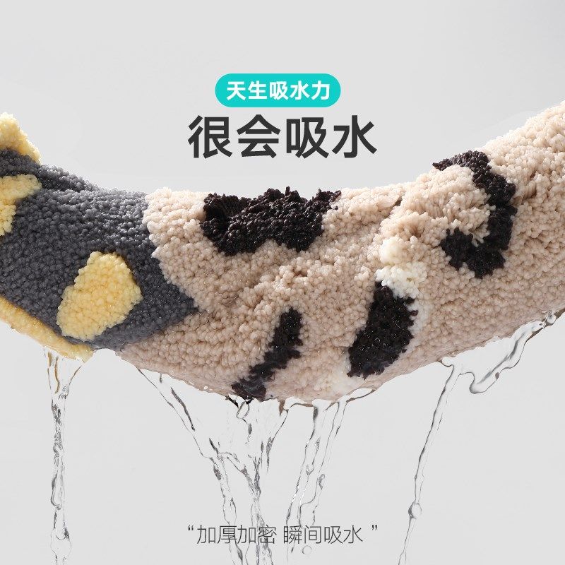 卫生间专用吸水地垫厕所洗手间门口地毯家用浴室防滑垫子卡通脚垫,居家布艺,家用脚垫,淘宝优惠券,粉丝福利购,淘宝优惠卷