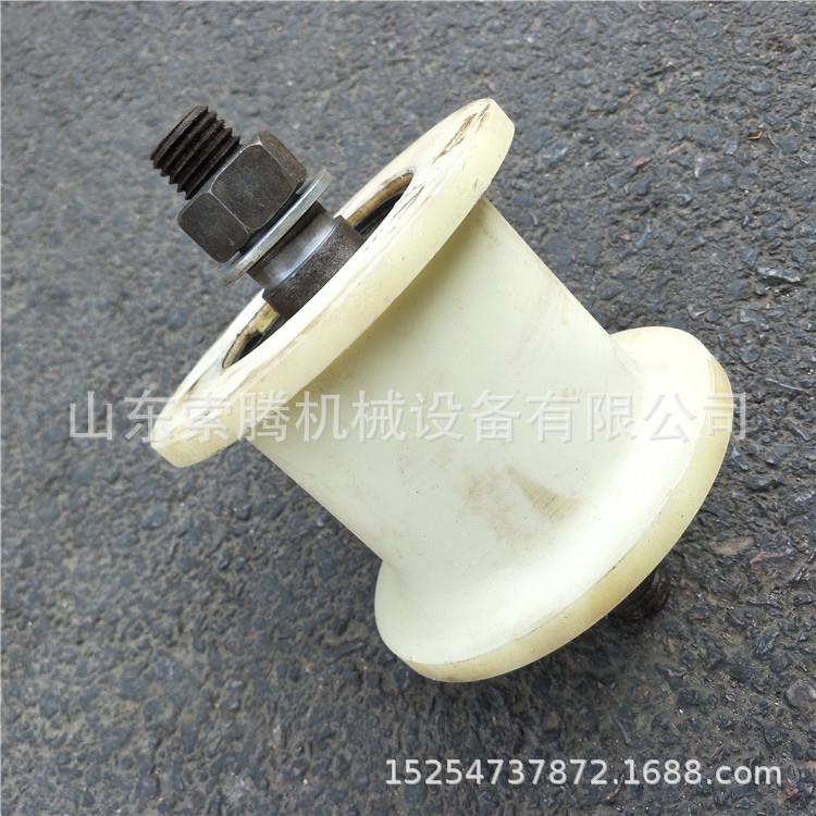 龙吊轨龙车尼轮单车尼轮DG钢轨运行轮子尼龙材质轨无火花耐磨型