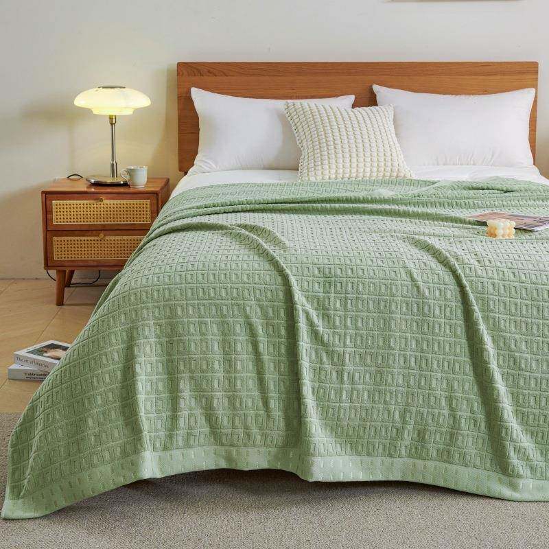 棉老式单巾毛被棉双人成人FS757859毛巾毯怀旧儿子童毛毯盖毯床单