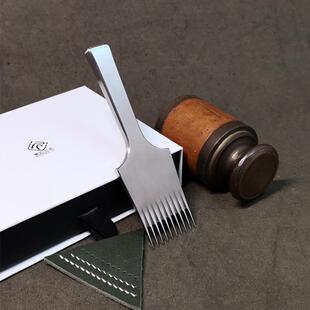 BEAGE棱比L格法斩六菱TFO斩细窄齿六精皮件Irontooth手工大神