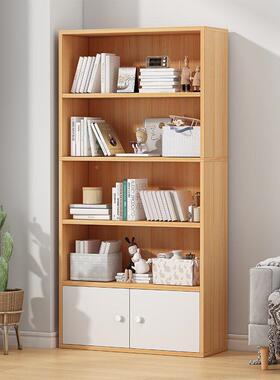 书落架简易地收纳柜家能用多功储靠物柜客厅多层小书柜子墙置GVU