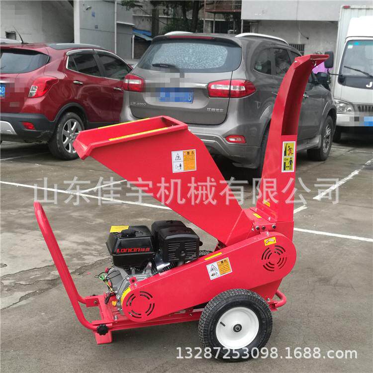 电动碎碎枝机汽力油动机树枝粉碎机树叶枝条粉碎秸YZX秆粉机