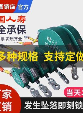防坠器高空速差自锁器塔吊m10米20梯m300LWAm5m60重型1吨2吨货防