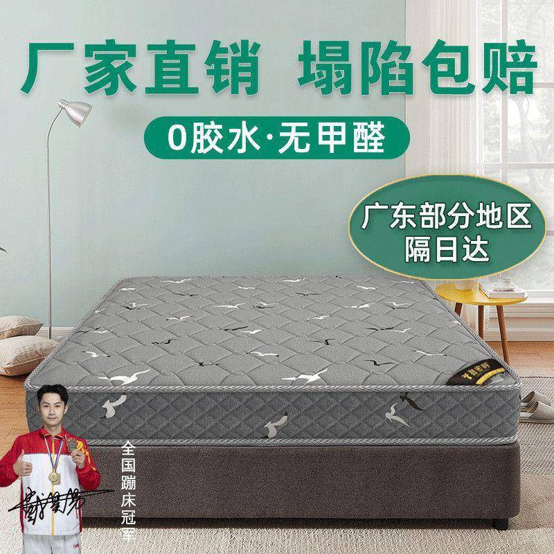 席梦弹簧床椰棕乳胶2软硬两用0cm厚家用TFQ1思垫.8米经济宿舍租房
