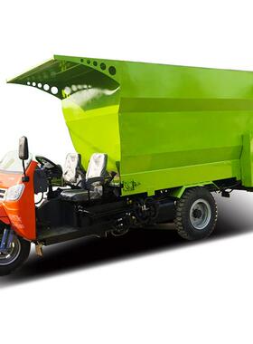 柴车搅拌载撒料车牛羊饲喂五立方草IQX料油添车料车