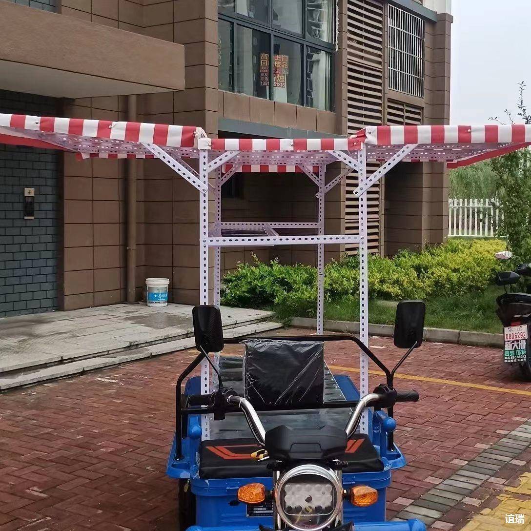 吃煎饼烧烤架子架串凉皮摆摊炸电动三BGG轮车夜市架小架吃小饭团