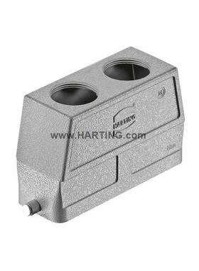 ha开rting15019300240457浩亭连接扣器4HAN2B上壳单双孔M32