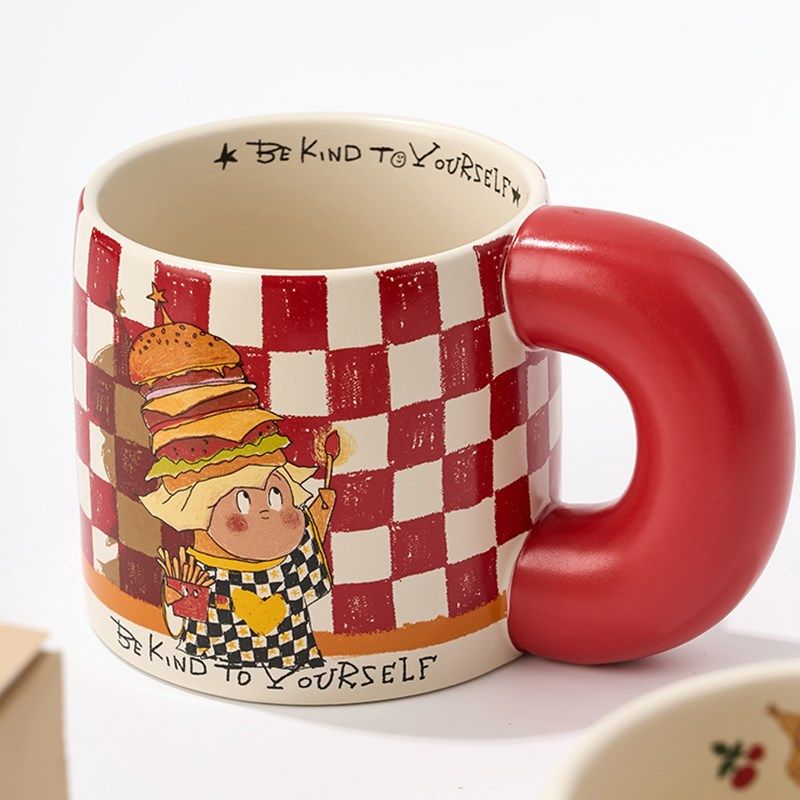 星星人杯子结婚礼物马克杯陶瓷杯情侣对杯女生水杯礼盒生日伴手礼,餐饮具,马克杯,淘宝优惠券,粉丝福利购,淘宝优惠卷