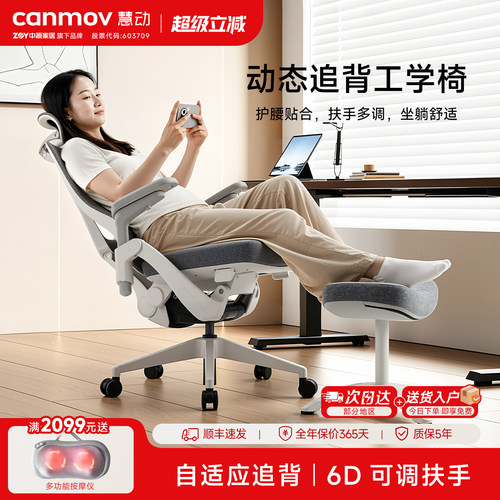 人体工学椅家用久坐办公椅电脑椅