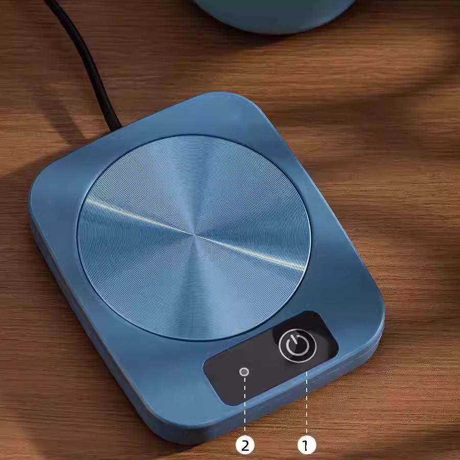 恒温杯礼盒加热杯垫保温碟陶瓷商务创意礼品马克杯新款55度暖暖杯