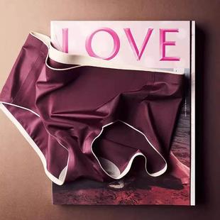 不卡档纯色亲肤透气三角裤 轻奢时尚 女士2025新款 日本无痕真丝内裤