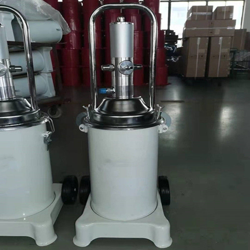 便携式气动高压注油器气动黄油泵12L便携式高压黄油泵