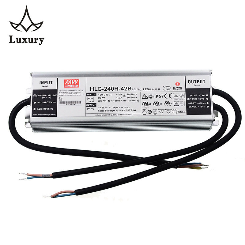 UVLED固化机电源42V5.7AUV平板打印机UV灯功率调节防水电源