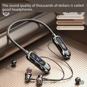 麦树星新一代领带无线蓝牙、多功能Ai智能挂颈卡拉ok、回耳一体式