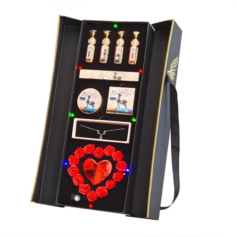 化妆套装全套新手七夕情人节礼物送女朋友老婆母亲节口红套装礼盒