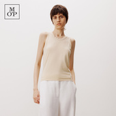 时尚 Polo Marc MOP2025夏季 新款 圆领无袖 T恤宽松透气吸汗背心女