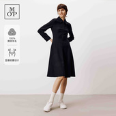 时尚 Marc 气质绵羊毛叠穿休闲收腰连衣裙女士 MOP春季 新款 Polo
