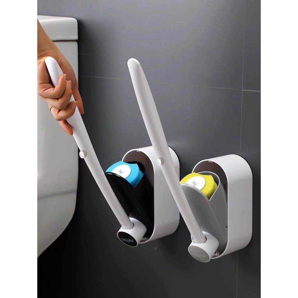 一次性马桶刷套装无死角家用可抛式替换头马桶刷挂墙式洗厕所刷子,家庭/个人清洁工具,马桶刷/厕所刷,淘宝优惠券,粉丝福利购,淘宝优惠卷