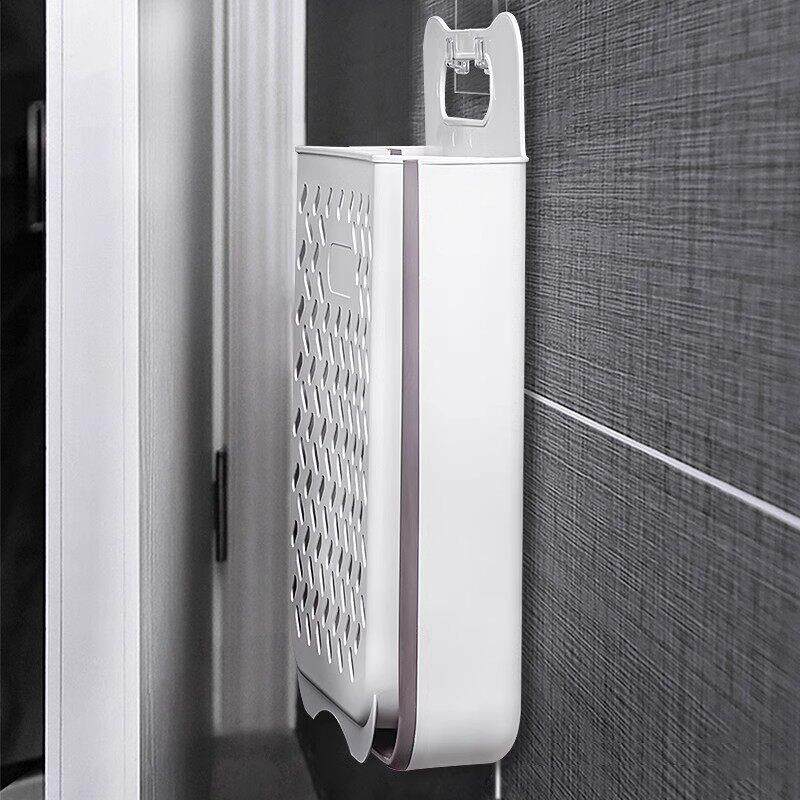 日系脏衣篓脏衣服收纳筐脏衣篮家用放洗衣篮卫生间浴室可折叠壁挂