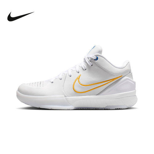 NIKE耐克小童鞋Zoom Kobe 4科比4运动鞋低帮实战篮球鞋IQ4110-100
