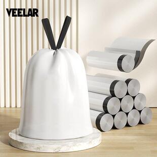 VEELAR垃圾袋家用手提式抽绳加厚款自动收口特大号厨房环保断点式