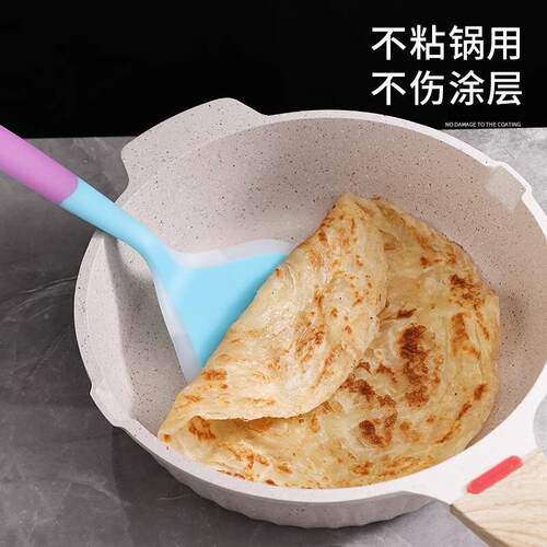 饼矽胶铲耐高不烙沾锅专用铲子47783不温伤锅焙烘刮刀厨房家用炒