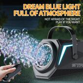 新款 婚礼演出派对聚会电动全自动泡泡机 舞台泡泡机充电遥控款