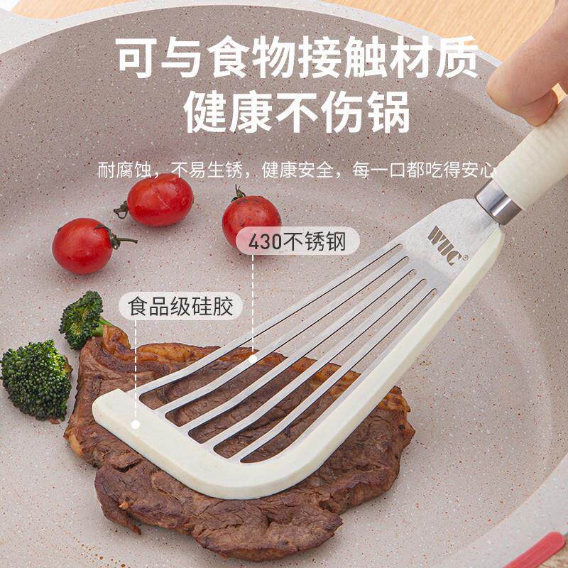 日本矽胶锅铲炒菜锅铲子家用74881厨煎房不沾专用牛排煎铲蛋煎蝶