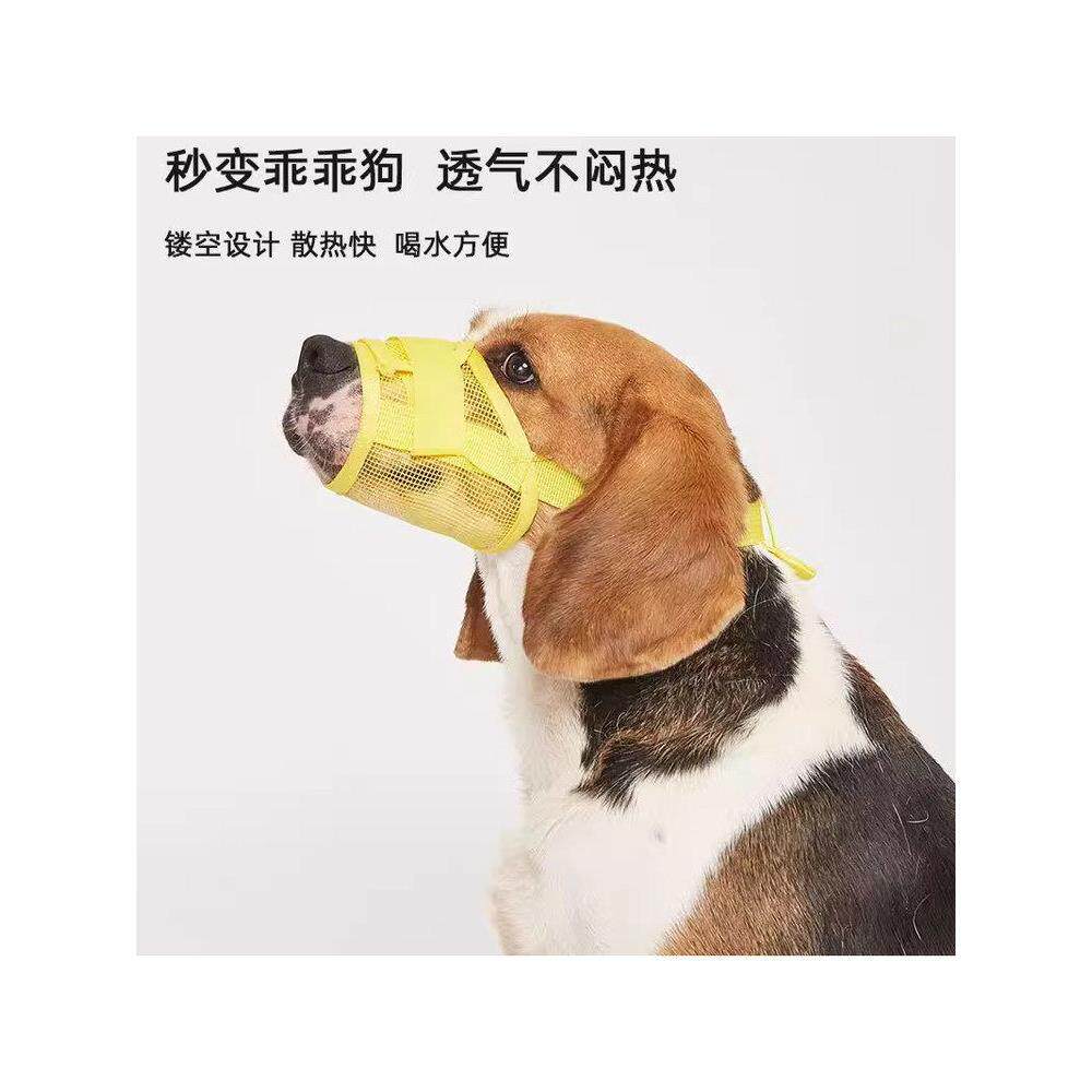 日本专用狗口套89897喝水,套防咬,防,防吃面膜吠,宠物防吠器
