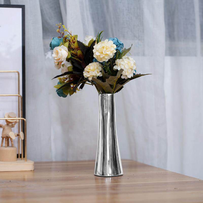 北欧金属花瓶不锈钢干花器小号装饰摆件卧室餐桌餐厅简约创意饰品,家居饰品,花瓶,淘宝优惠券,粉丝福利购,淘宝优惠卷