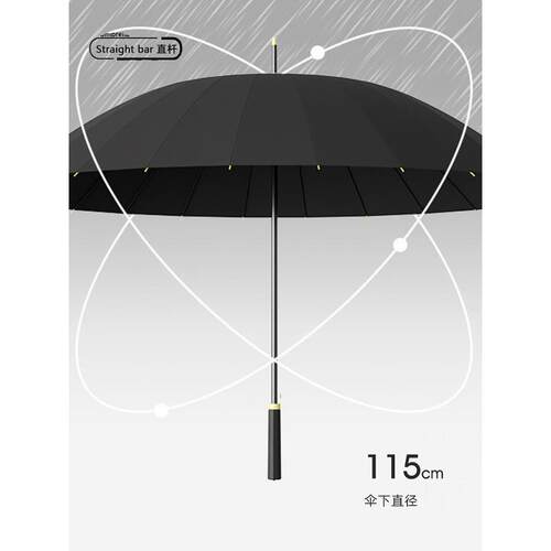 日本进17711口MUJ雨IE16骨雨伞自伞动伞大号长柄雨晴杆两用