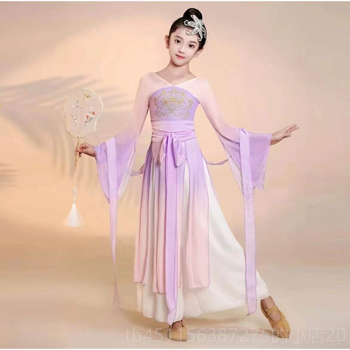 高档踩水童舞蹈服演出服2舞02新款桃4李儿新苗古典飘逸身韵纱衣练,童装/婴儿装/亲子装,儿童演出服,淘宝优惠券,粉丝福利购,淘宝优惠卷