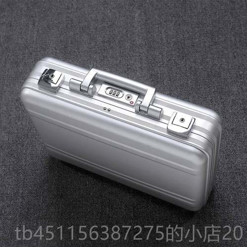 正品铝镁合金手提式商务公文箱脑箱文件仪器设五金工箱具电箱子备