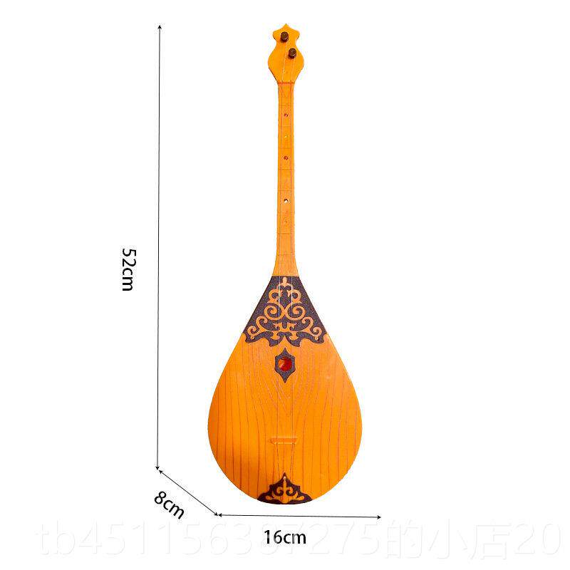 高档哈表萨克族冬不拉新疆乐器电动播放玩具表色演具民族特舞道学