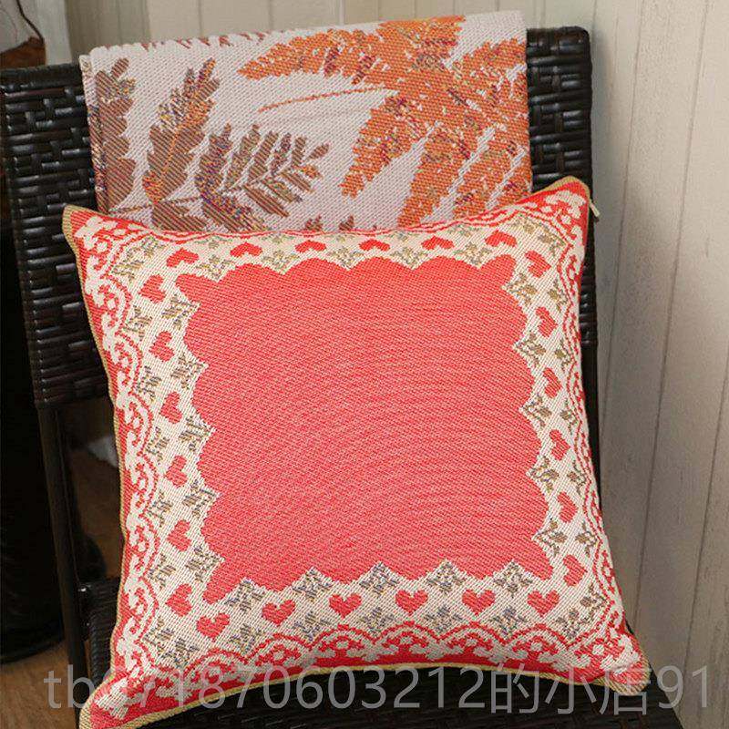 正品新品瑞典eklund 美式沙垫垫欧式防滑四季喜庆沙发巾发坐全棉