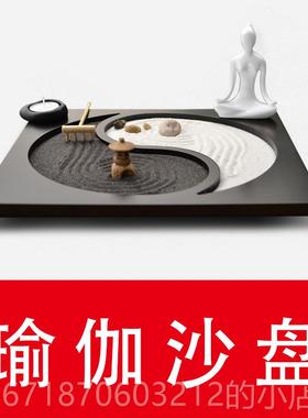 高档新中式禅意摆质件风 桌面摆设 现代约格 简陶瓷材 礼盒装 适