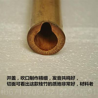 高档精品一节南桂竹箫管子先生奏专业调头音收藏花斑大萧EFGA调演