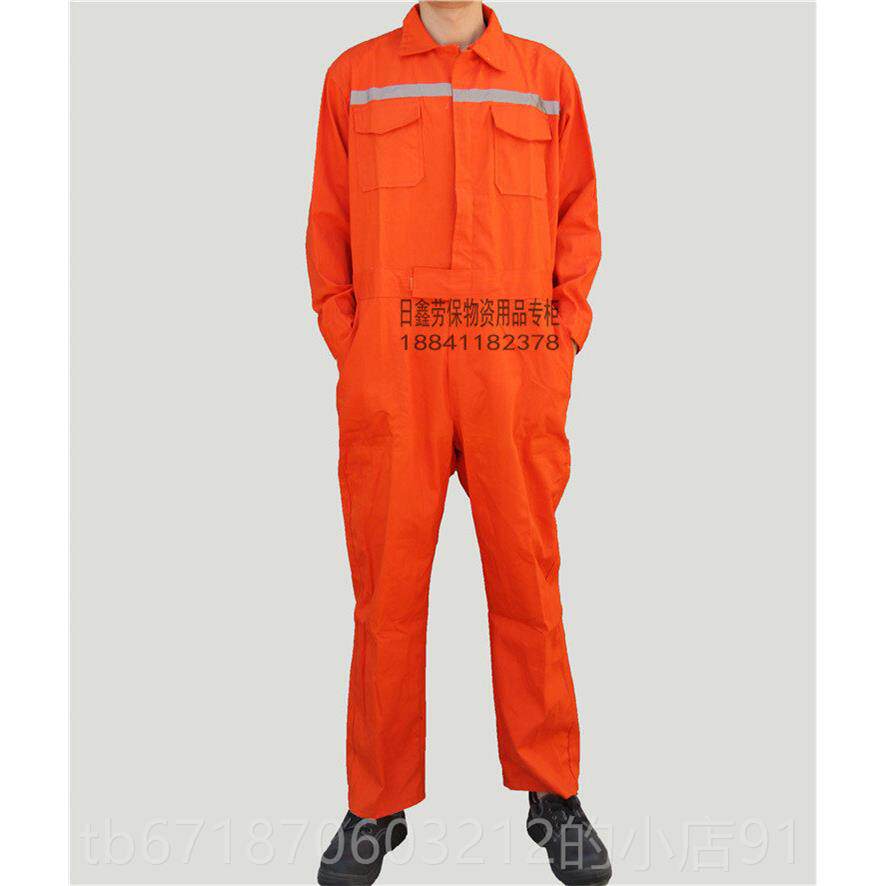 正品纯连体作服男工士2024热卖机电焊工春秋汽修海船员工装修棉劳