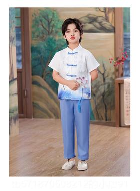 正品六一儿童服合演服出中国唱风幼儿园毕业服汉儿童运动会演出服