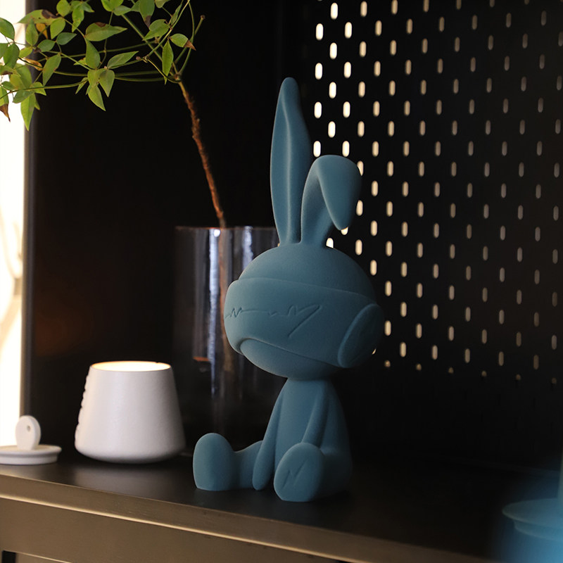 兔子坐姿摆件创意现代轻奢高档客厅酒柜电视柜桌面入户玄关装饰品,家居饰品,装饰摆件,淘宝优惠券,粉丝福利购,淘宝优惠卷